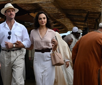 Une scène du film Death on the Nile