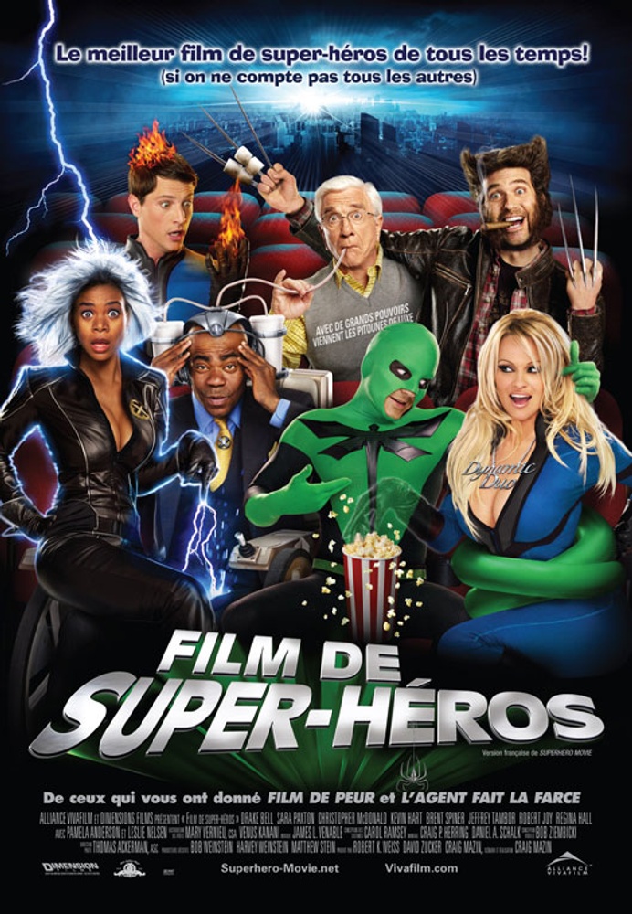Galerie - Affiche en français de Film de super-héros