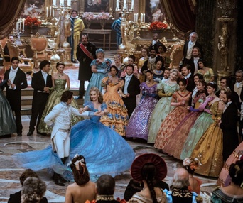 Une scène du film Cinderella