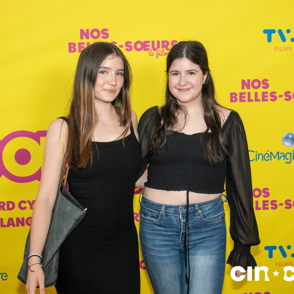 Tapis rouge du film Nos Belles-Soeurs