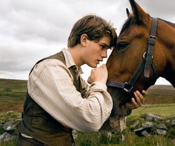 Une scène du film War Horse