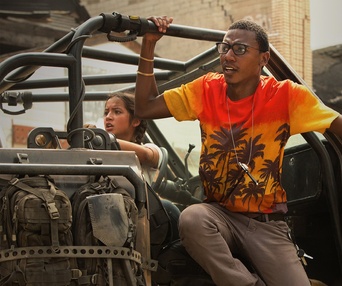 Une scène du film Transformers: The Last Knight