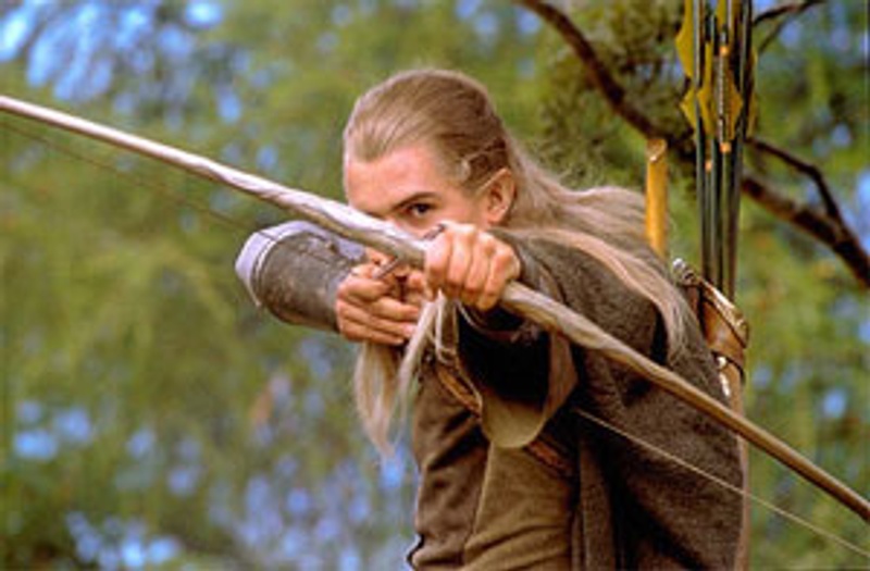 Orlando Bloom dans le film The Lord of The Rings: The Fellowship of The Ring