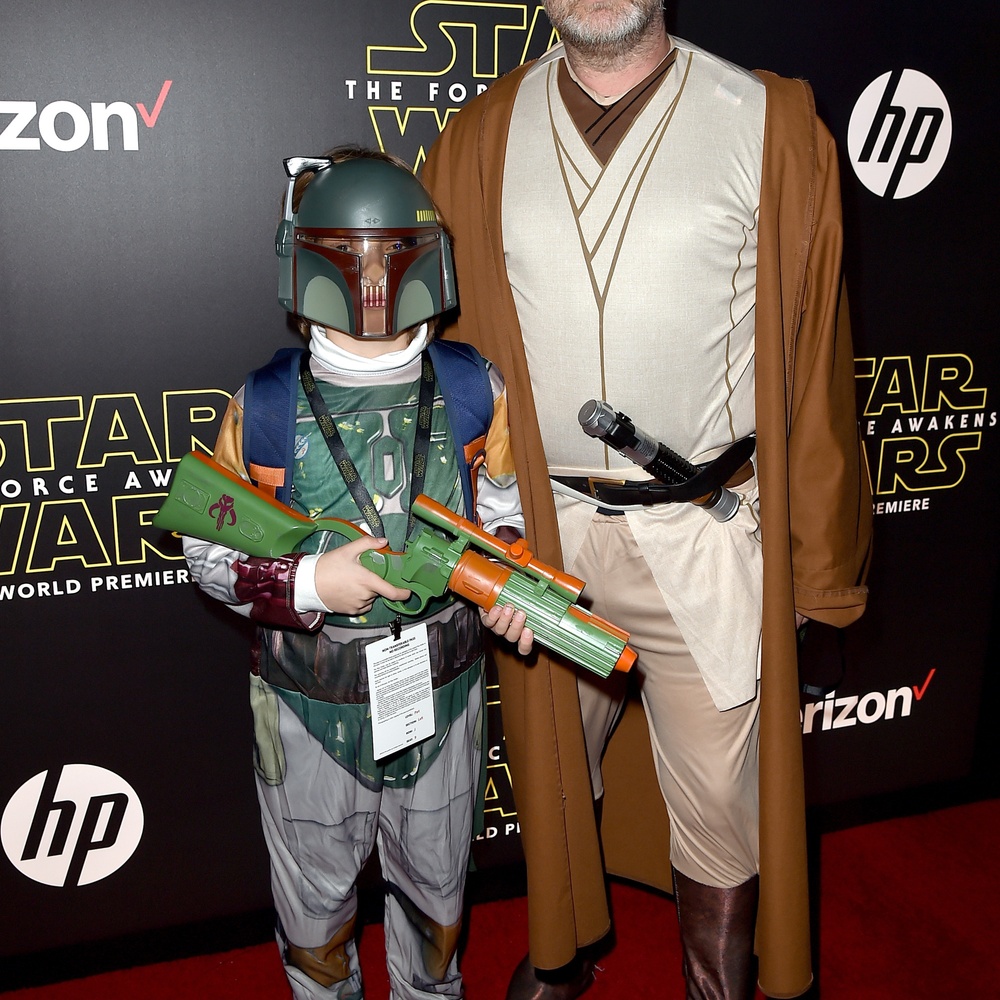 Sur le tapis rouge de Star Wars: The Force Awakens
