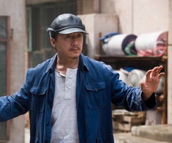 Une scène du film The Karate Kid