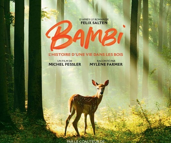 Affiche du film Bambi, l'histoire d'une vie dans les bois