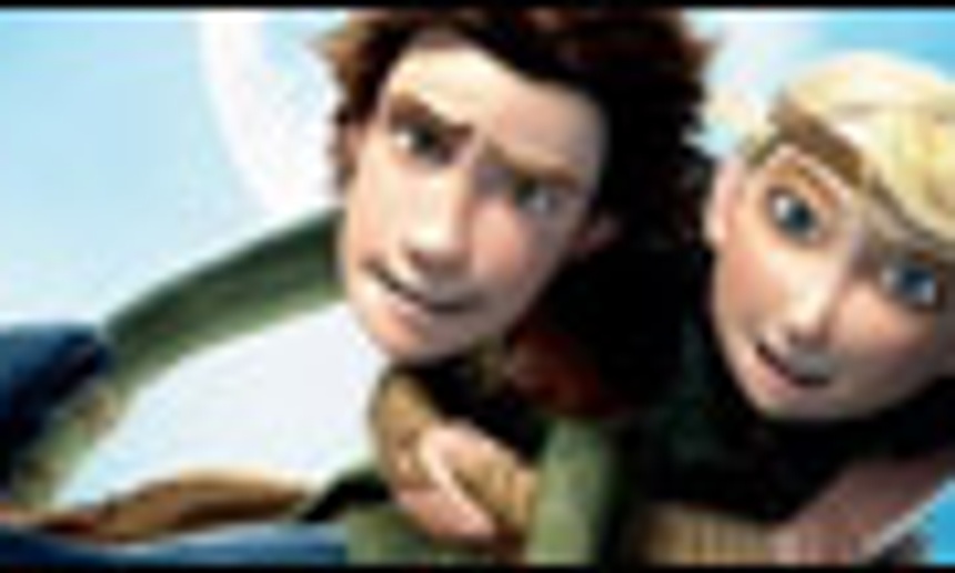 Affiche IMAX du film d'animation How to train Your Dragon