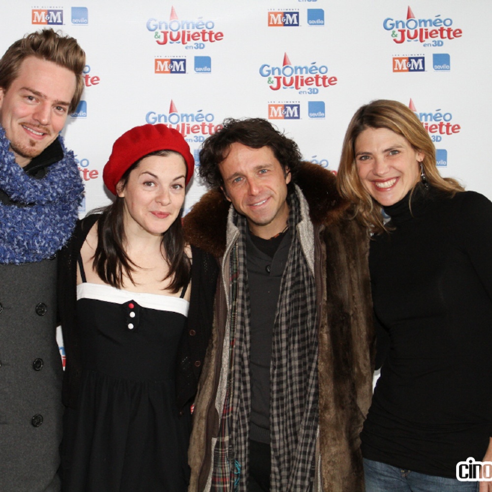 Sur le tapis rouge de Gnomeo et Juliette