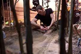 Sur le plateau du film ParaNorman Sur le plateau du film ParaNorman
