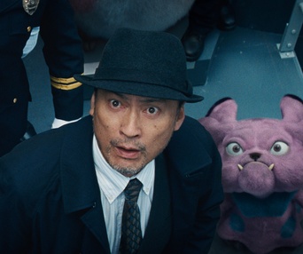 Une scène du film Pokémon Detective Pikachu