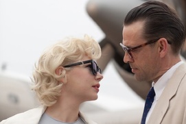 Une scène du film My Week with Marilyn