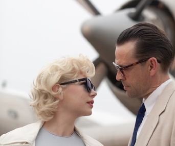 Une scène du film My Week with Marilyn