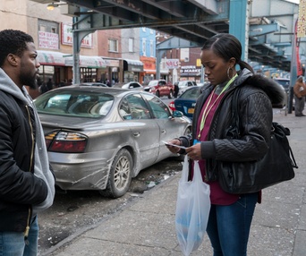 Une scène du film The Upside