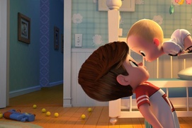 Une scène du film The Boss Baby Une scène du film The Boss Baby