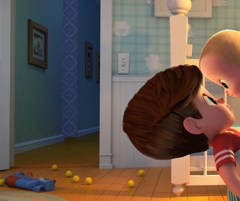 Une scène du film The Boss Baby