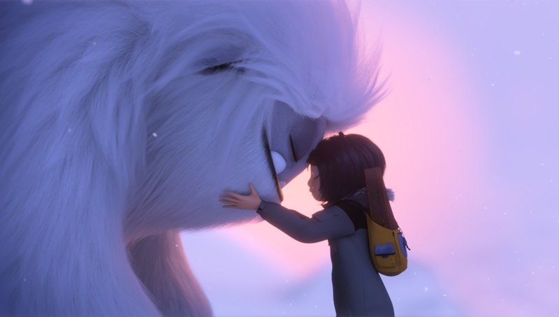 Une scène du film Abominable