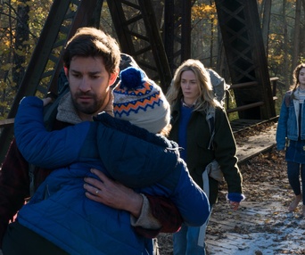 Une scène du film A Quiet Place