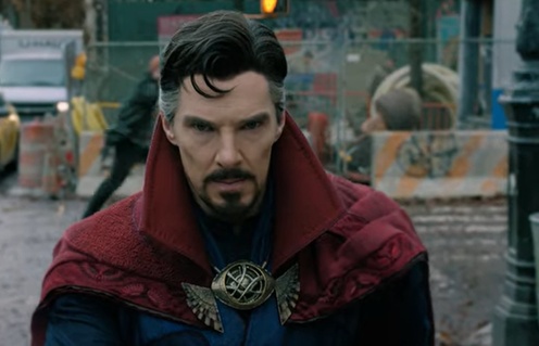 Une scène du film Doctor Strange in the Multiverse of Madness