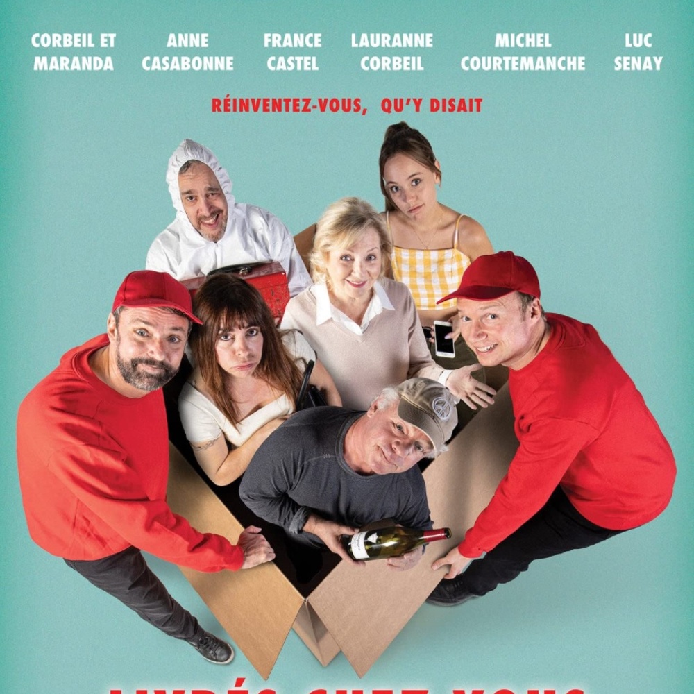 Affiche du film Livrés chez vous sans contact