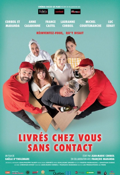 Affiche du film Livrés chez vous sans contact