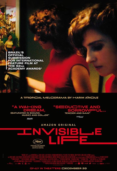 Affiche du film La vie invisible d'Euridice Gusmao