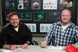 Dans le studio d'enregistrement de Cloudy with a Chance of Meatballs 2
