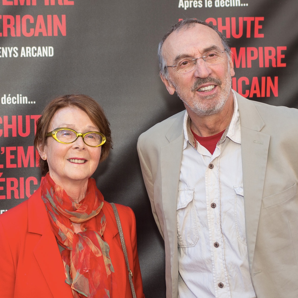 Tapis rouge du film La chute de l'empire américain