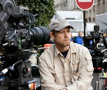 Ron Howard lors du tournage du Da Vinci Code