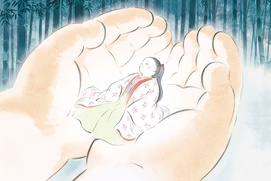 Une scène du film The Tale of Princess Kaguya