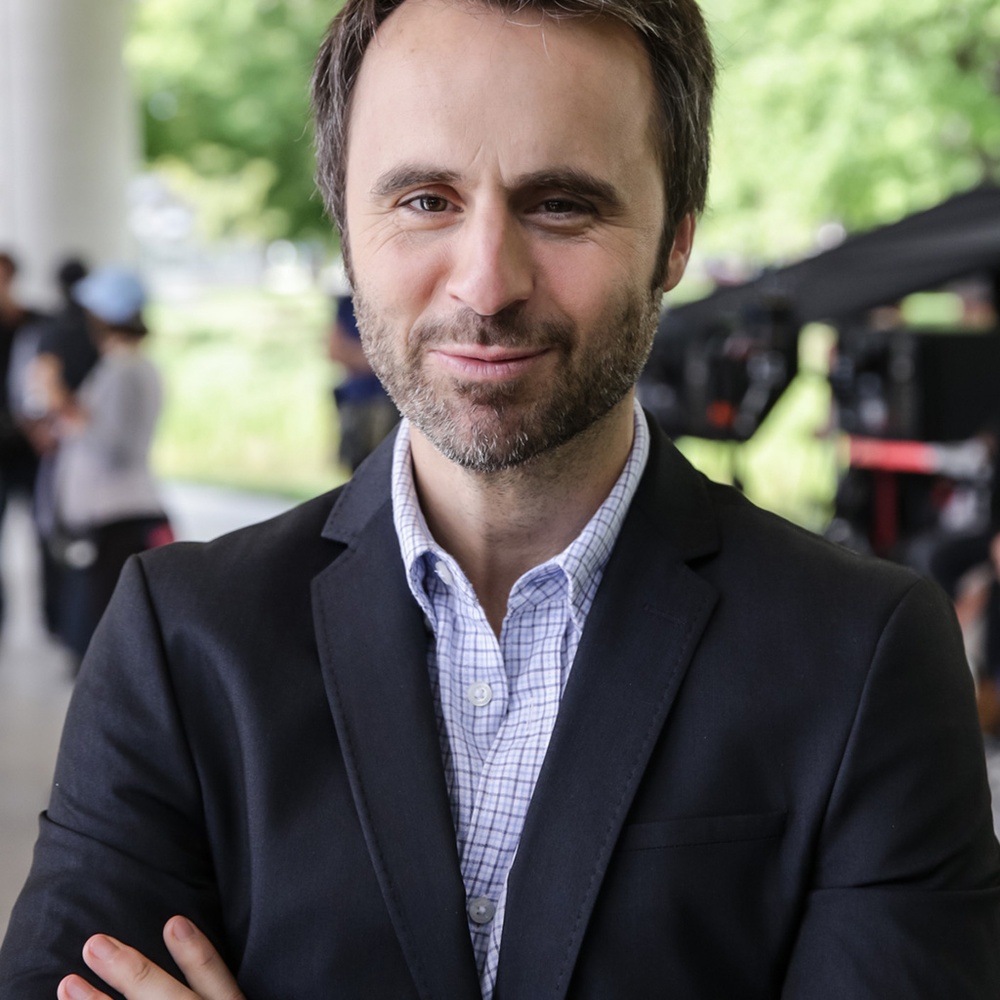 Sur le plateau du film De père en flic 2