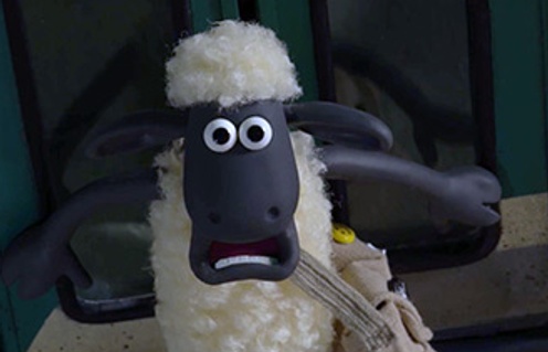 Une scène du film Shaun the Sheep
