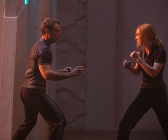 Une scène du film Captain Marvel