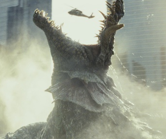 Une scène du film Rampage