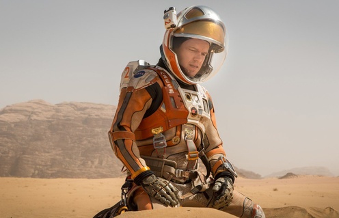 Une scène du film The Martian
