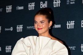 Sur le tapis rouge du film The Fabelmans
