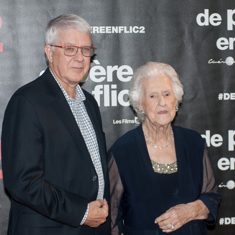 Sur le tapis rouge du film De père en flic 2