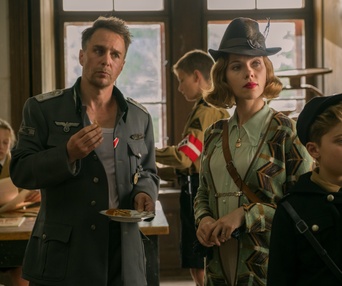 Une scène du film Jojo Rabbit