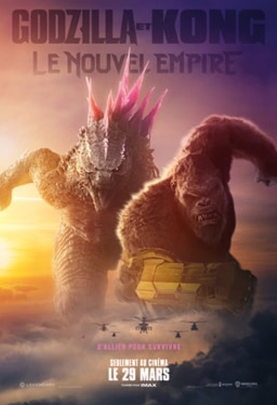 Affiche du film Godzilla x Kong: The New Empire