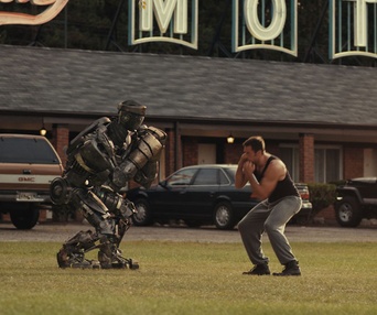 Une scène du film Real Steel