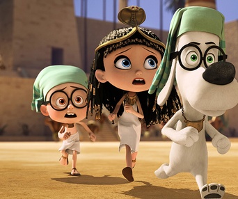 Une scène du film Mr. Peabody & Sherman