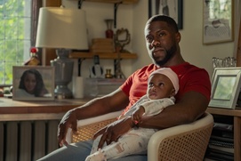 Une scène du film Fatherhood