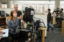 Une scène du film A Beautiful Day in the Neighborhood Une scène du film A Beautiful Day in the Neighborhood