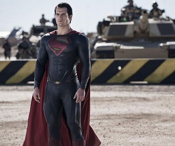Une scène du film Man of Steel