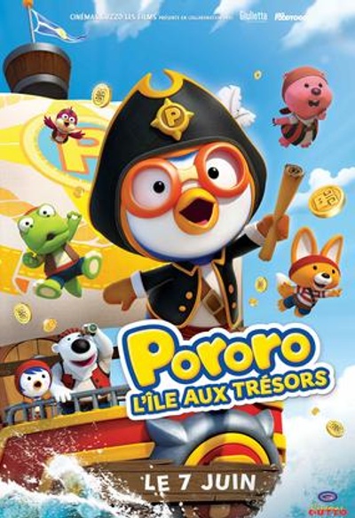 Affiche du film The Little Penguin Pororo: Treasure Island Adventure