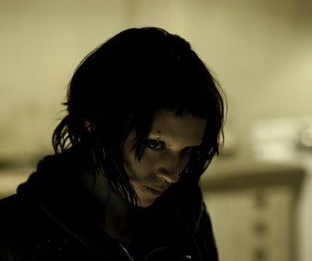 Une scène du film The Girl with the Dragon Tattoo