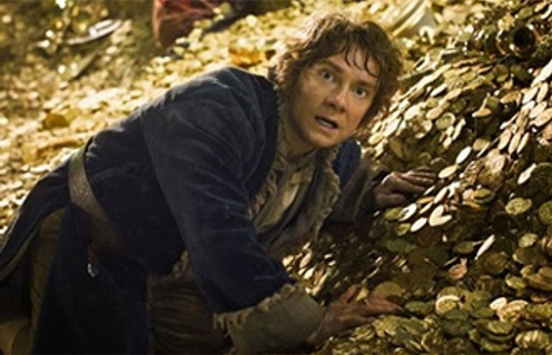 Une scène du film The Hobbit: The Desolation of Smaug