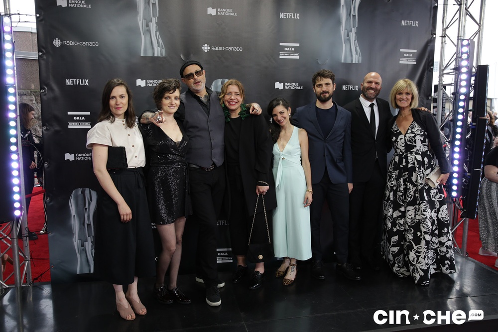 Sur le tapis rouge du Gala Québec Cinéma 2019