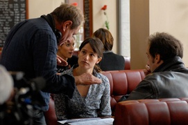 Sur le plateau du film Toutes nos envies