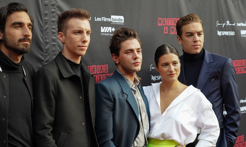 Tapis rouge du film Matthias et Maxime de Xavier Dolan