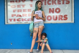 Une scène du film The Florida Project Une scène du film The Florida Project